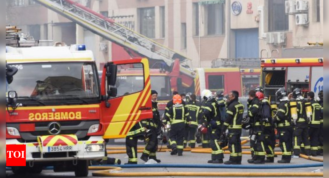 Madrid: 3 injured, 5 missing in building collapse; rescue operations on