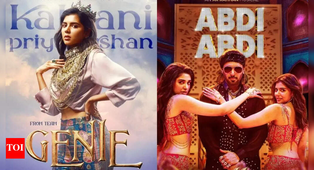'Genie' song 'Abdi Abdi': Kalyani Priyadarshan expresses excitement; 'I always try to push myself'