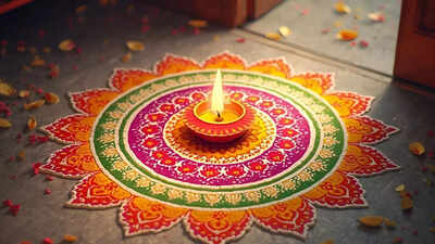 Post-Diwali cleaning: How to remove rangoli stickers from floors effectively