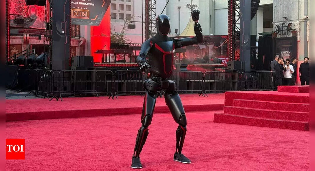 Tesla’s Optimus robot shows off kung fu skills to Jared Leto at Disney event: Watch