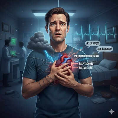 ¿Podría tu ansiedad ser un ataque al corazón? Un estudio revela las señales de advertencia