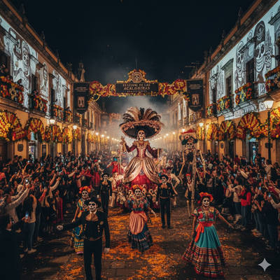 Festival de las Calaveras: cuando Aguascalientes se ríe con la muerte