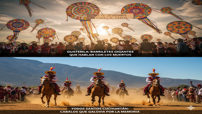 Cuando el cielo habla y los caballos recuerdan: así celebra Guatemala el Día de Todos los Santos