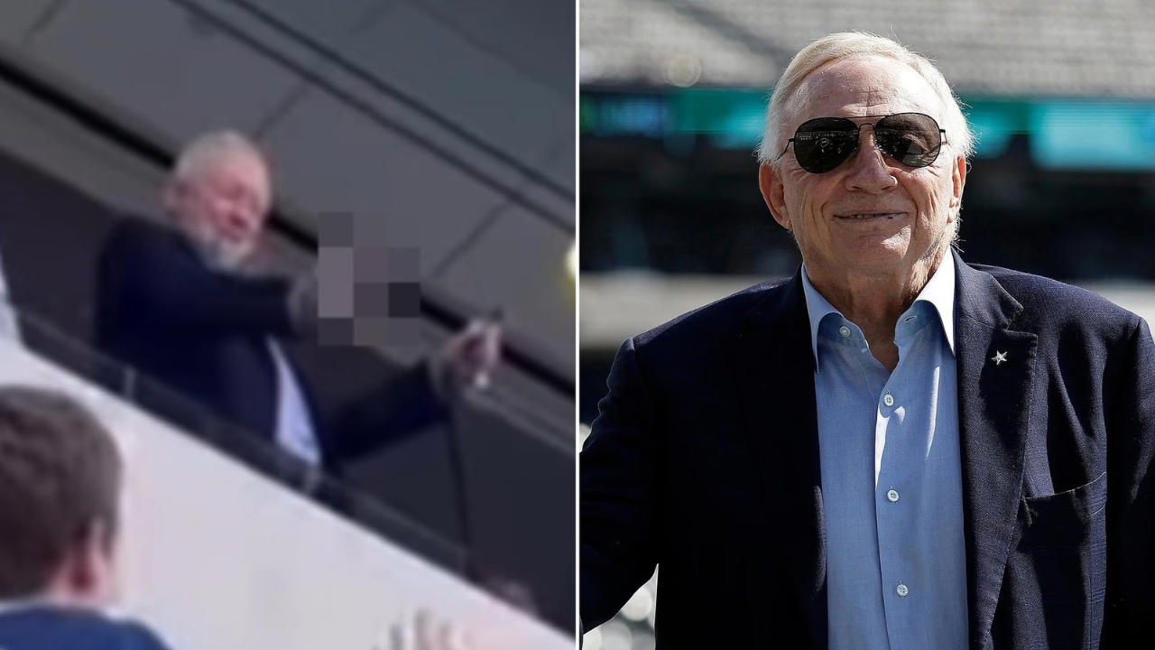 NFL hits Jerry Jones with $250000 fine after viral video of shocking middle finger gesture triggers his baffling excuse