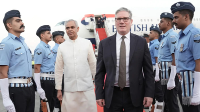 Keir Starmer in India for two days: UK PM lands in Mumbai; will meet PM Modi to discuss India-UK ties