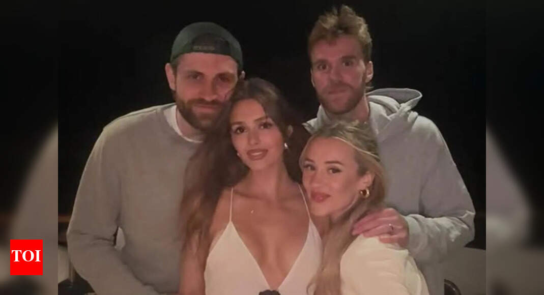 Leon Draisaitl and Celeste Desjardins send flowers to Connor McDavid, Lauren Kyle shares