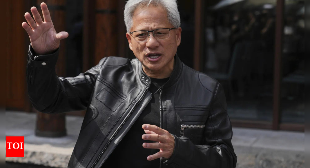 Nvidia CEO Jensen Huang reiterates his support for Donald Trump's new $100,000 visa fee; read memo sent to employees - The Times of India