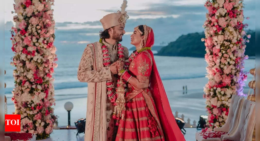 TV star Alan Kapoor ties the Knot with Raviraa Bhardwaj in a dreamy wedding ceremony