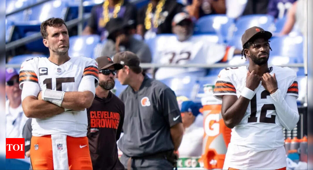 Shedeur Sanders talked about Joe Flacco but fans were more interested in rookie's interview which reportedly took place at a car dealership