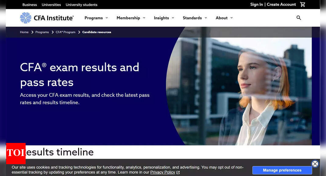 CFA Level 1 August 2025 result out at cfainstitute.org; pass rate drops to 43%