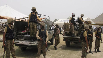  11 Pakistani paramilitary troops killed adjacent   Afghan border; TTP claims responsibility