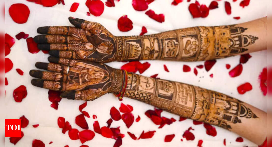 Karwa Chauth 2025: Mehndi Designs, Simple, Easy Full Hand Mehndi Design Images