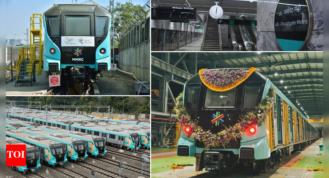 Mumbai Metro Aqua Line-3: Big connectivity boost for Mumbaikers! Check stations, route, timings & travel time – The Times of India