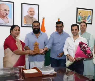 Delhi CM Rekha Gupta Meets Rishab Shetty, Lauds 'Kantara: Chapter 1’ For Cultural Depth