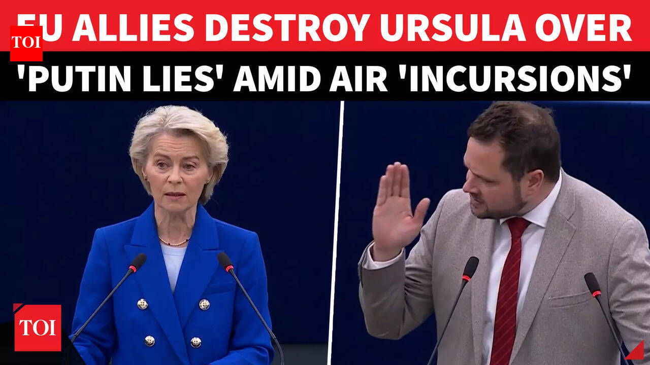 ‘You Left Us DEFENCELESS!’: Ursula TRASHED In EU Parliament For ...