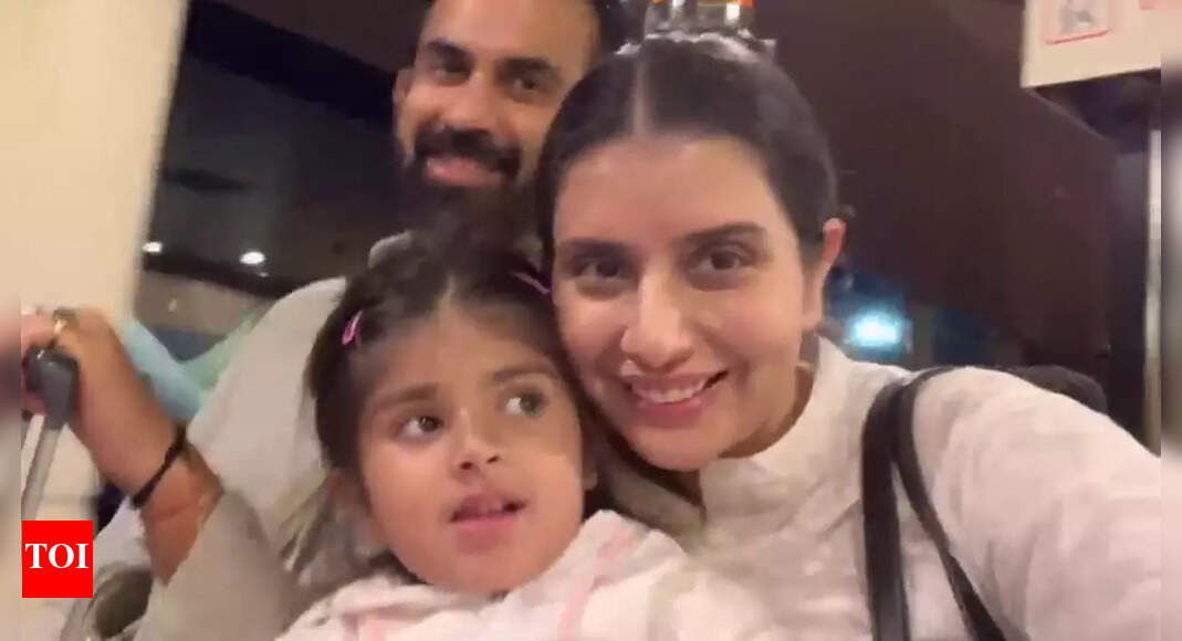 Charu Asopa on coming to Mumbai after 6 months; says ‘It is an overwhelming and emotional feeling for me’