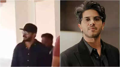 ED raid: Dulquer Salmaan walks past reporters; Refuses to comment