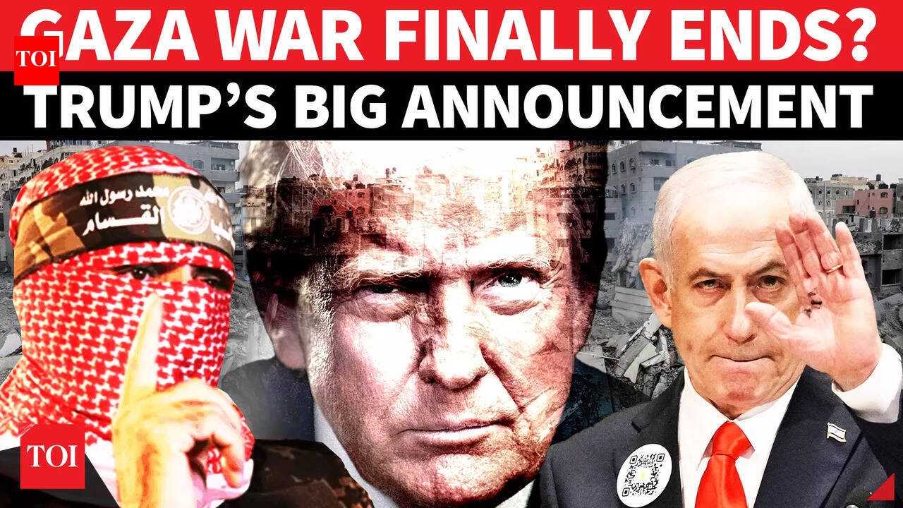 Trump 'Declares End Of Gaza War' After Hamas, Israel ‘Cave In’ | All ...