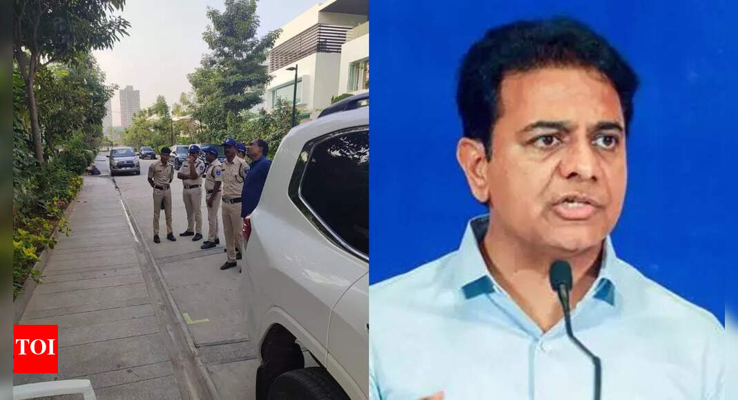 KT Rama Rao: BRS working president KT Rama Rao put under house arrest ...