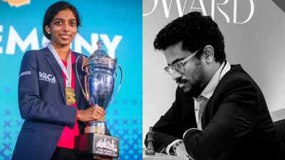 From father's surgery to playing silent role in R Vaishali's Grand Swiss glory: The story of 'Karthi Anna'