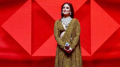 Bebo in Sabyasachi! Kareena Kapoor’s animal print saree look has everyone talking