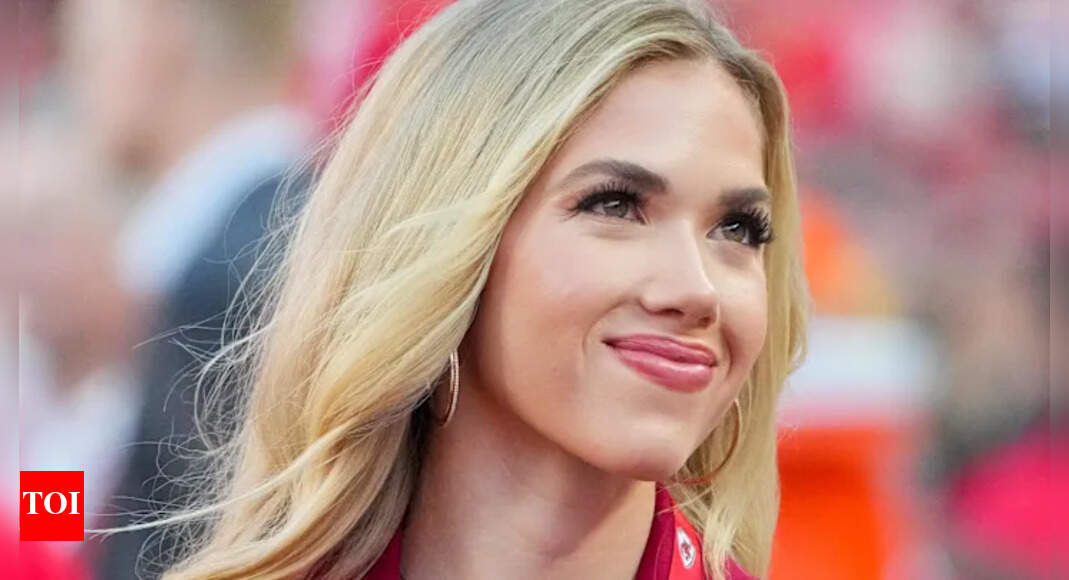 Gracie Hunt gives fans a sneak peek at her stylish pre-game ensemble ahead of the Chiefs event