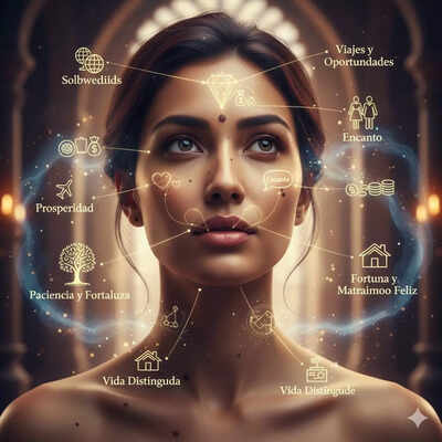 El significado de los lunares de la suerte en el cuerpo femenino