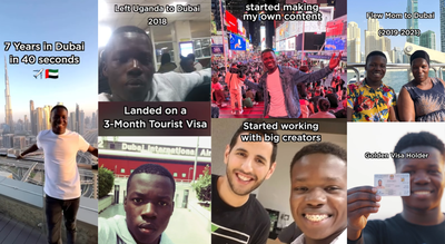 Watch viral video: Dubai-based Ugandan content creator shares his 7-year UAE Golden Visa journey  in 40 secs