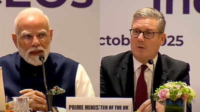 India-UK CEO Forum: PM Modi, Keir Starmer chart 'roadmap for shared progress'; target $100 billion bilateral trade by 2030