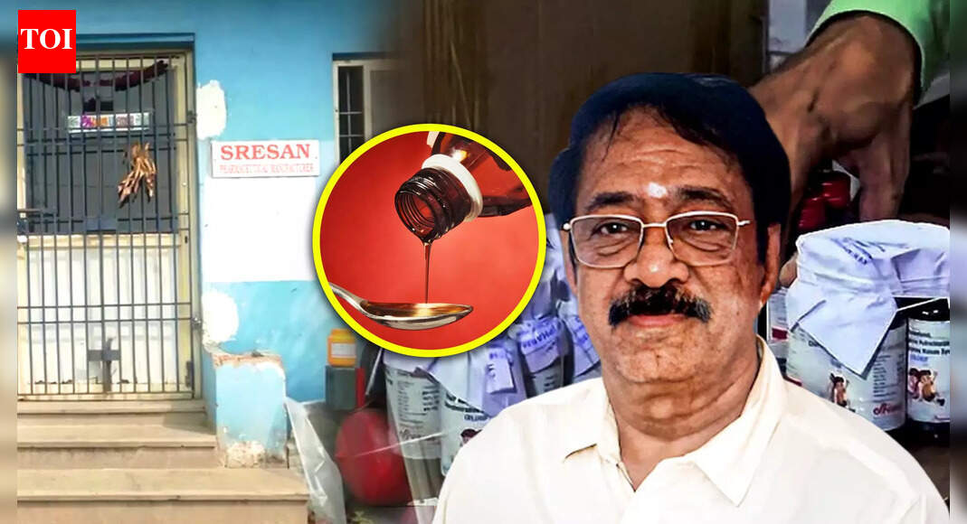 Sresan Pharma Owner G Ranganathan Arrested In Chennai Over Coldrif ...