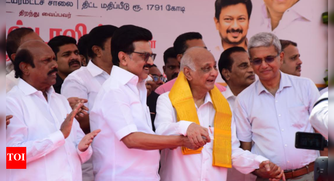 Stalin inaugurates Avinashi Road flyover in Coimbatore (PHOTOS)