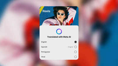 Meta AI Translation: Facebook, Instagram Reels now support Hindi dubbing