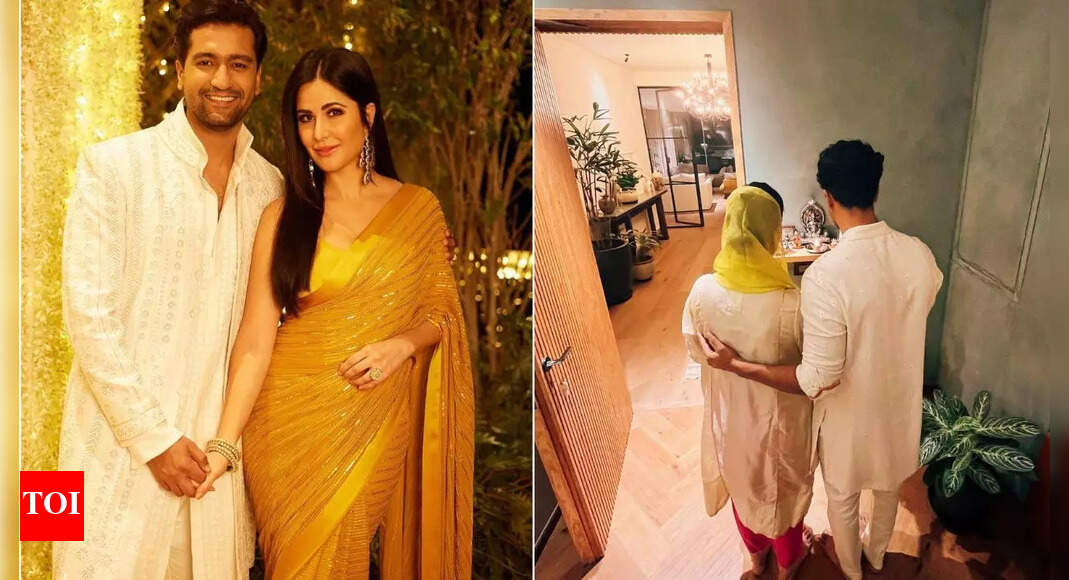 Throwback - When Katrina and Vicky celebrated their first Diwali : Vicky calls her “Ghar ki Lakshmi”