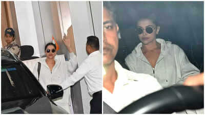 Deepika Padukone returns to Mumbai ahead of Karwa Chauth, flaunts her signature smile for the cameras