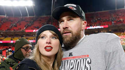 Taylor Swift jokingly reveals Travis Kelce surrounded by ‘hot gay friends’ in candid comment