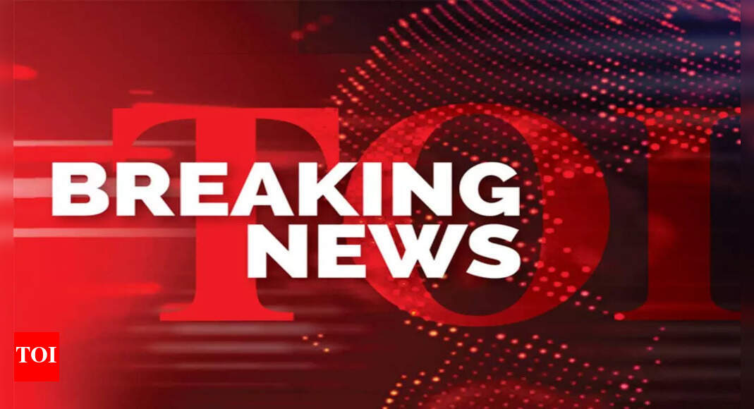 Breaking News Live Updates: Explosions, drones heard over central Kyiv  timesofindia.indiatimes.com