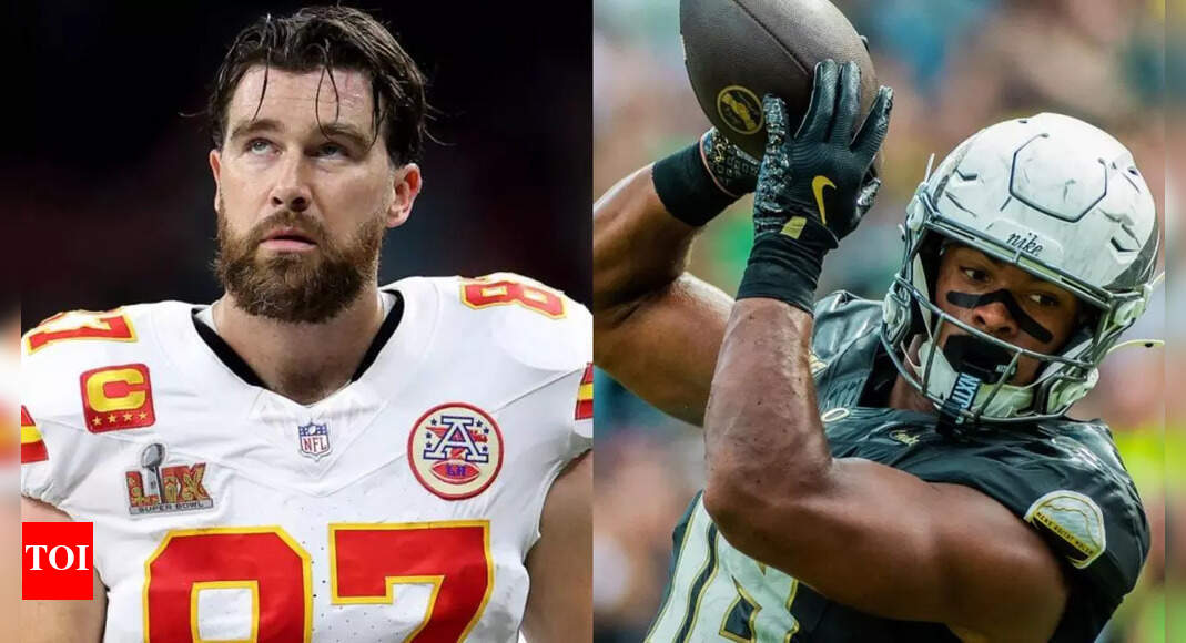 Chiefs’ future without Travis Kelce? Latest mock draft links Kansas City to Oregon star tight end Kenyon Sadiq