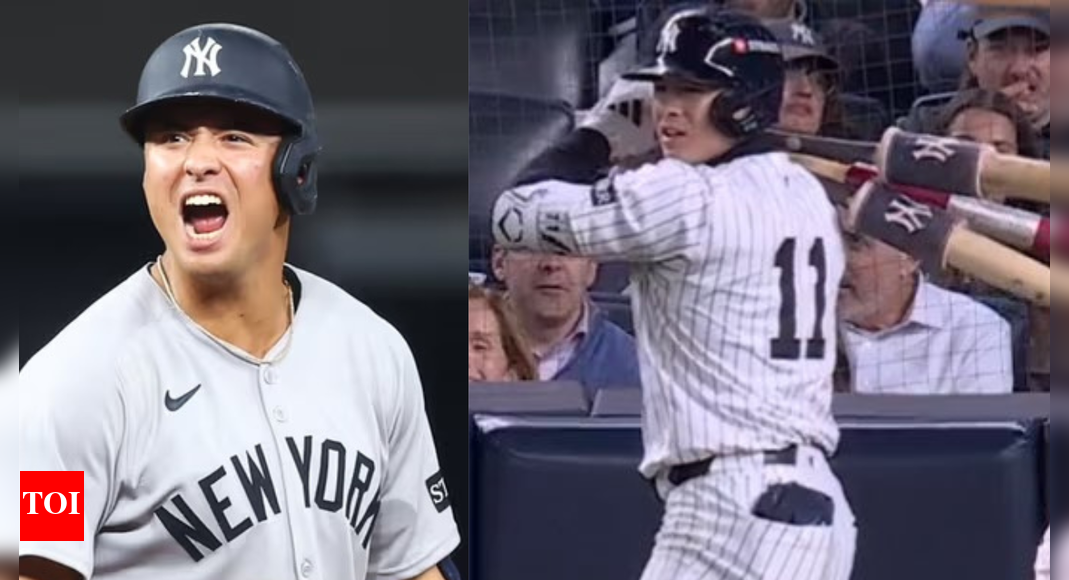 Why is Anthony Volpe warming up with three bats? Inside Yankees’ star hitting struggles and shoulder injury