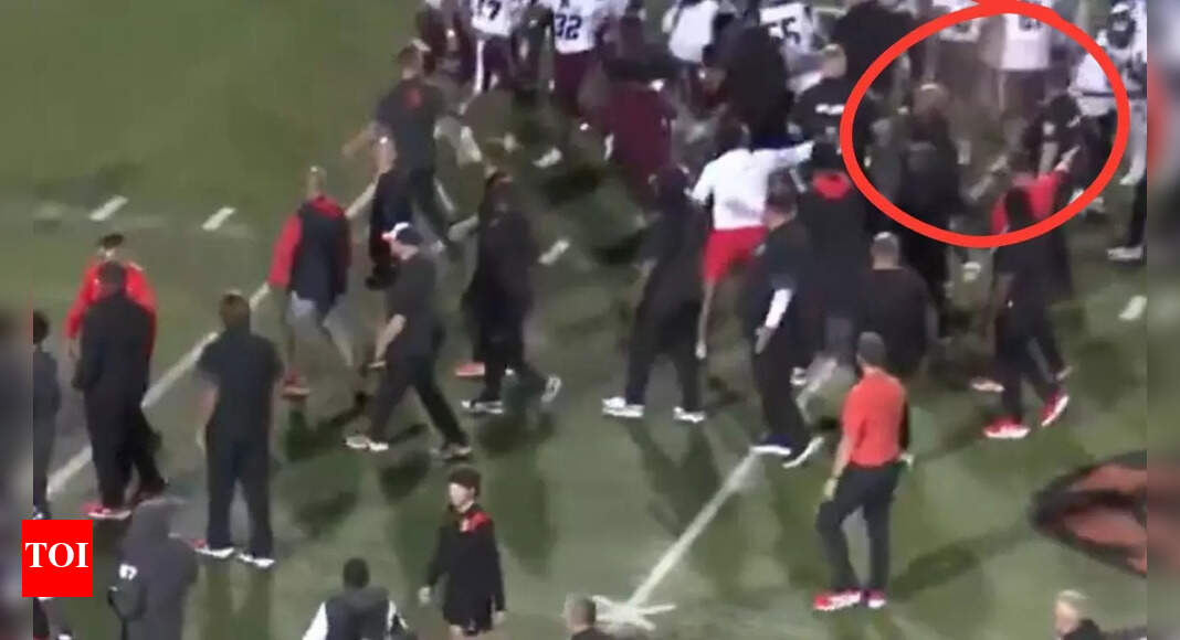 Watch: Ohio officers use pepper spray on high-school football players