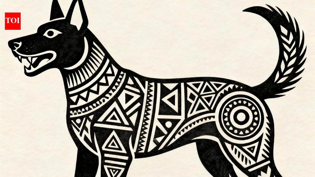 What was the name of the world’s first dog as per Rig Veda