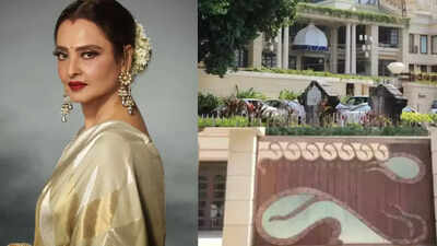 Rekha's Rs 100 crore mansion 'Basera': An epitome of regal Lucknow accents and old-world charm