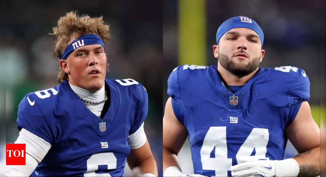 New York Giants rookies QB Jaxson Dart and RB Cam Skattebo served as key contributors against Super Bowl LIX champions