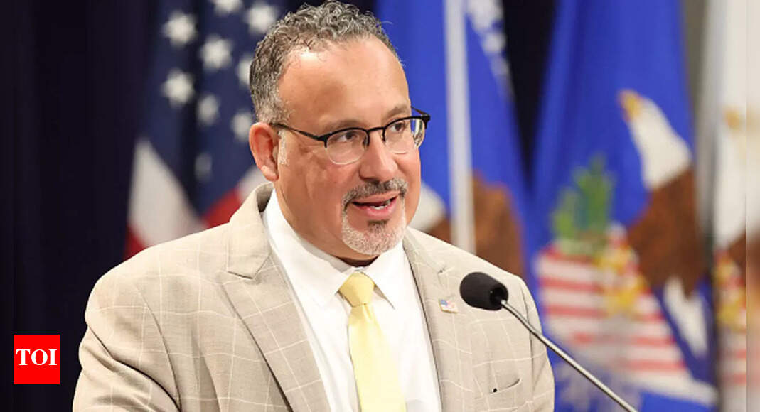 Who is Miguel Cardona, the Biden education chief now at Yale School of Management?