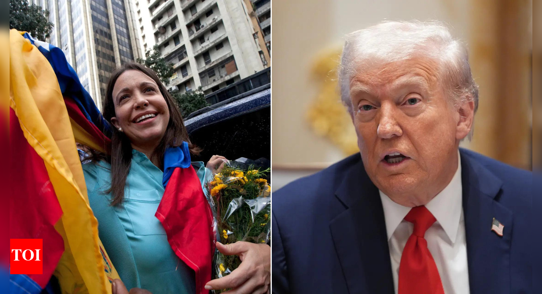 Nobel Peace Prize: Machado dedicates award to Trump. How he responded
