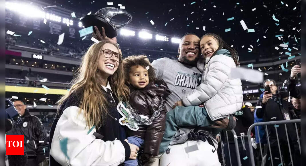 All about Saquon Barkley’s kids — meet daughter Jada and son Saquon Jr. lighting up his world