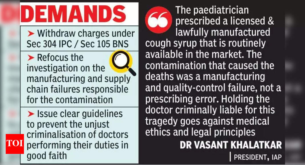 No medical malpractice: IAP wants cases against MP paediatrician withdrawn