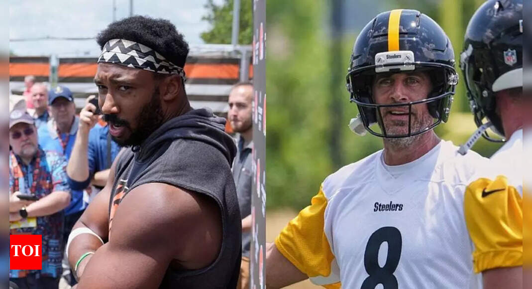 “Put him in the graveyard”: Myles Garrett ignites controversy with eerie Aaron Rodgers comments before Steelers game