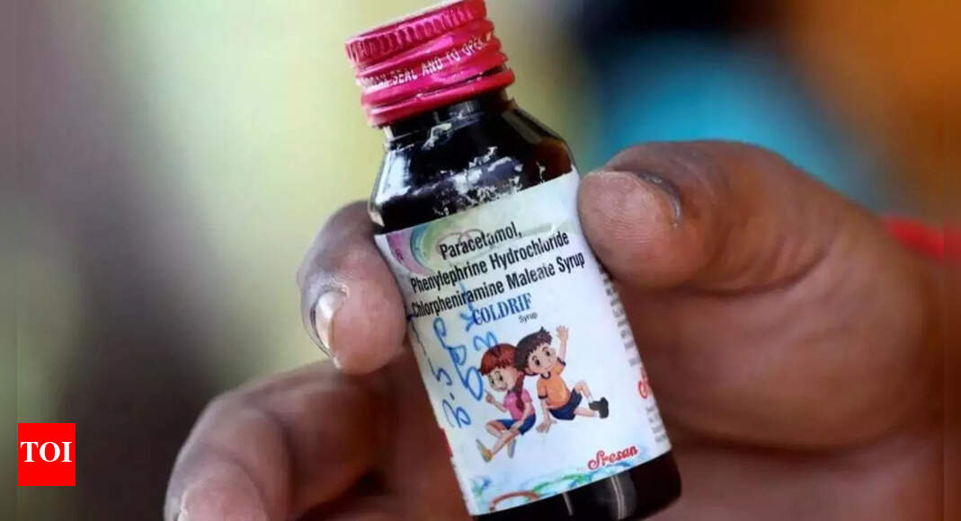 Cough syrup row: Another sample from same batch of Coldrif fails testing