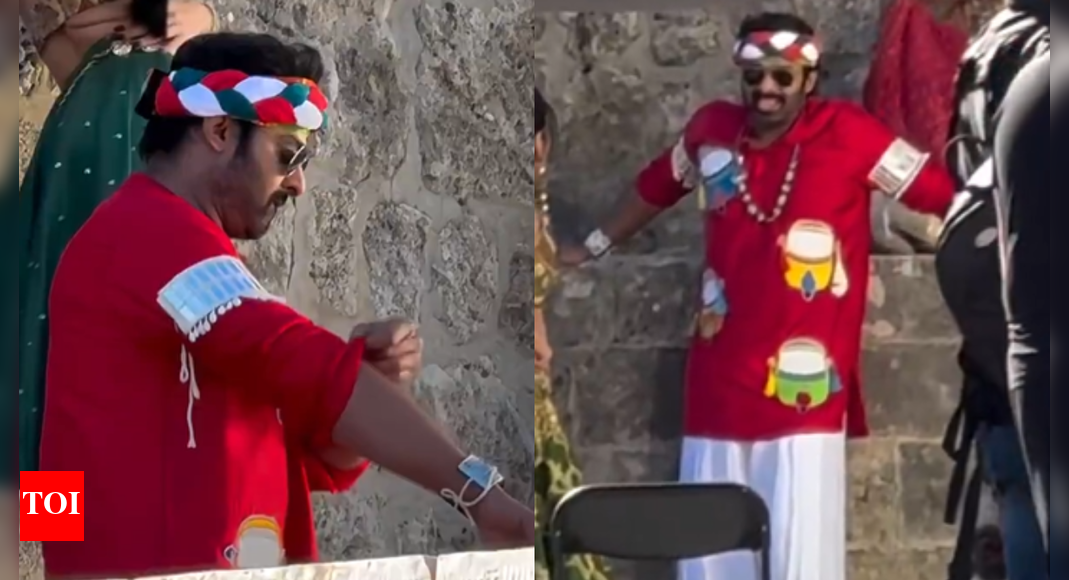 Prabhas video from 'The Raja Saab' song shot in Greece leaked