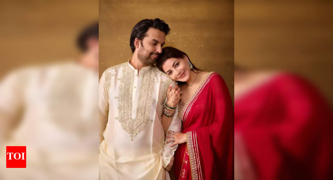 Kajal Aggarwal celebrates Karwa Chauth with Gautam Kitchlu